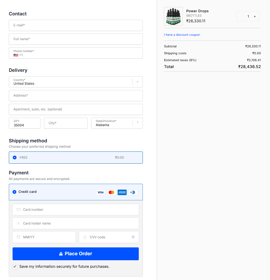 Power Drops official