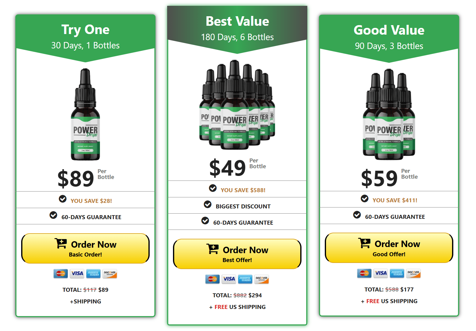 Power Drops discount